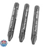 Pacific Arc Jumbo Water Soluble Graphite Sticks Set of 3, Soft 2B, 4B, 6B