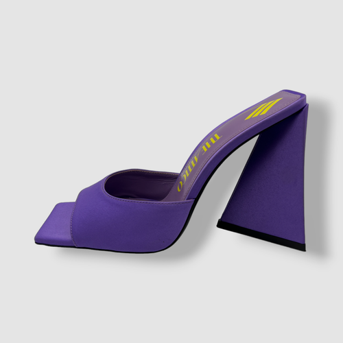 関税込み】The Attico パープル ミニ Devon ミュール The Attico