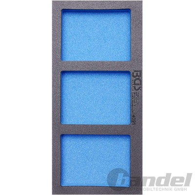 BGS WERKSTATTWAGEN-EINLAGE 1/3 LEER ORGANIZER 3 ABLAGEFÄCHER AUFBEWAHRUNG SCHALE