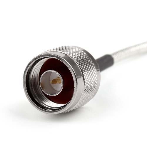 4Stk NType Male Plug to SMA Male Plug Pigtail SemiFlexible Cable RG402 15cm GE