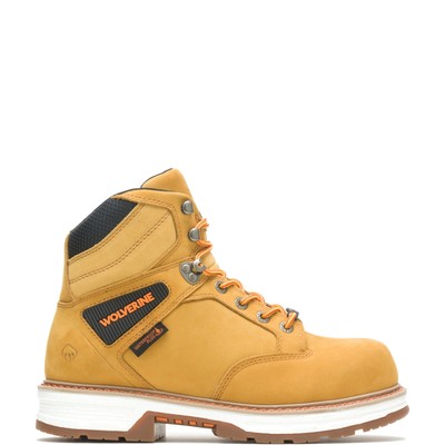 Мужские рабочие ботинки Wolverine Hellcat UltraSpring 6 дюймов CarbonMAX Wheat 12 EW Shoes