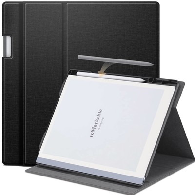 ENET-CASE Case for Remarkable 2 Paper Tablet- Multi-Viewing Adjustable Foldin...