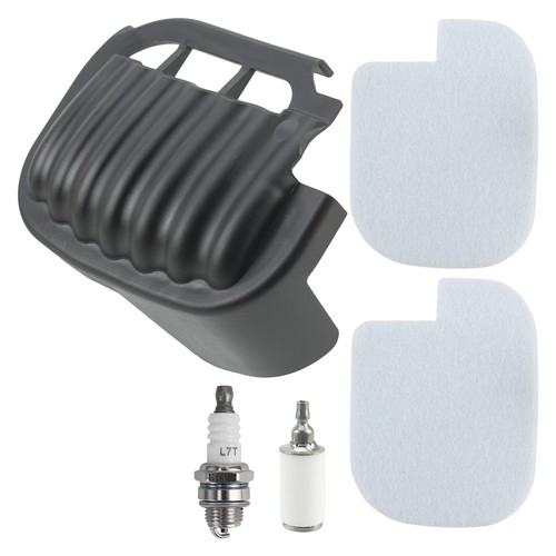 Air Filter & Cover Kit For Poulan P3314 P3314WS P3314WSA P3416 P3516PR Chainsaw