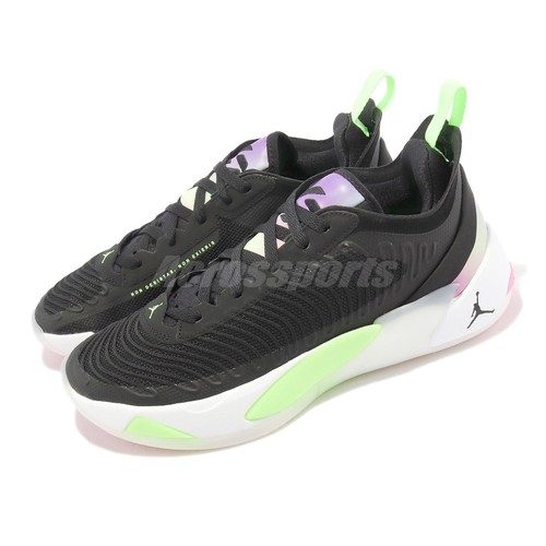 

Мужские баскетбольные кроссовки Nike Jordan Luka 1 PF Black Lime Glow White DQ6510-003, Черный, Jordan Luka 1 Pf
