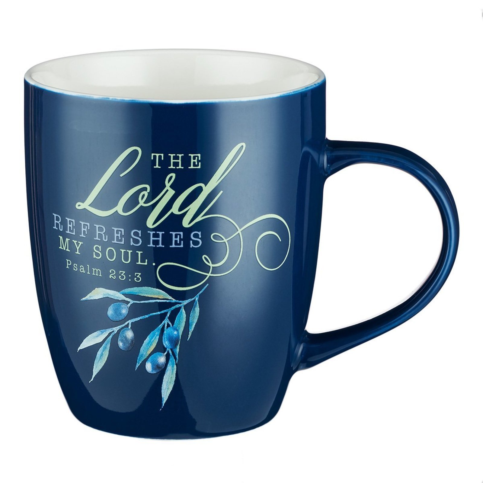 Bible Verse Coffee Mug The Lord Refreshes My Soul  Psalm 233
