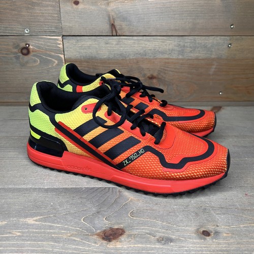 Adidas ZX 750 HD Glory Red Shock Yellow Sneakers FV8489 Heat 