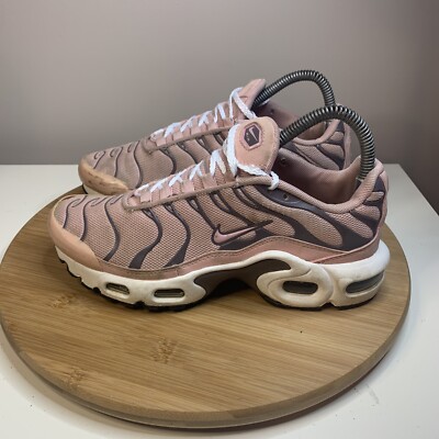 Nike Tn Air Max Plus Womens Size 6.5 Shoes Pink Sneakers CD0609-601