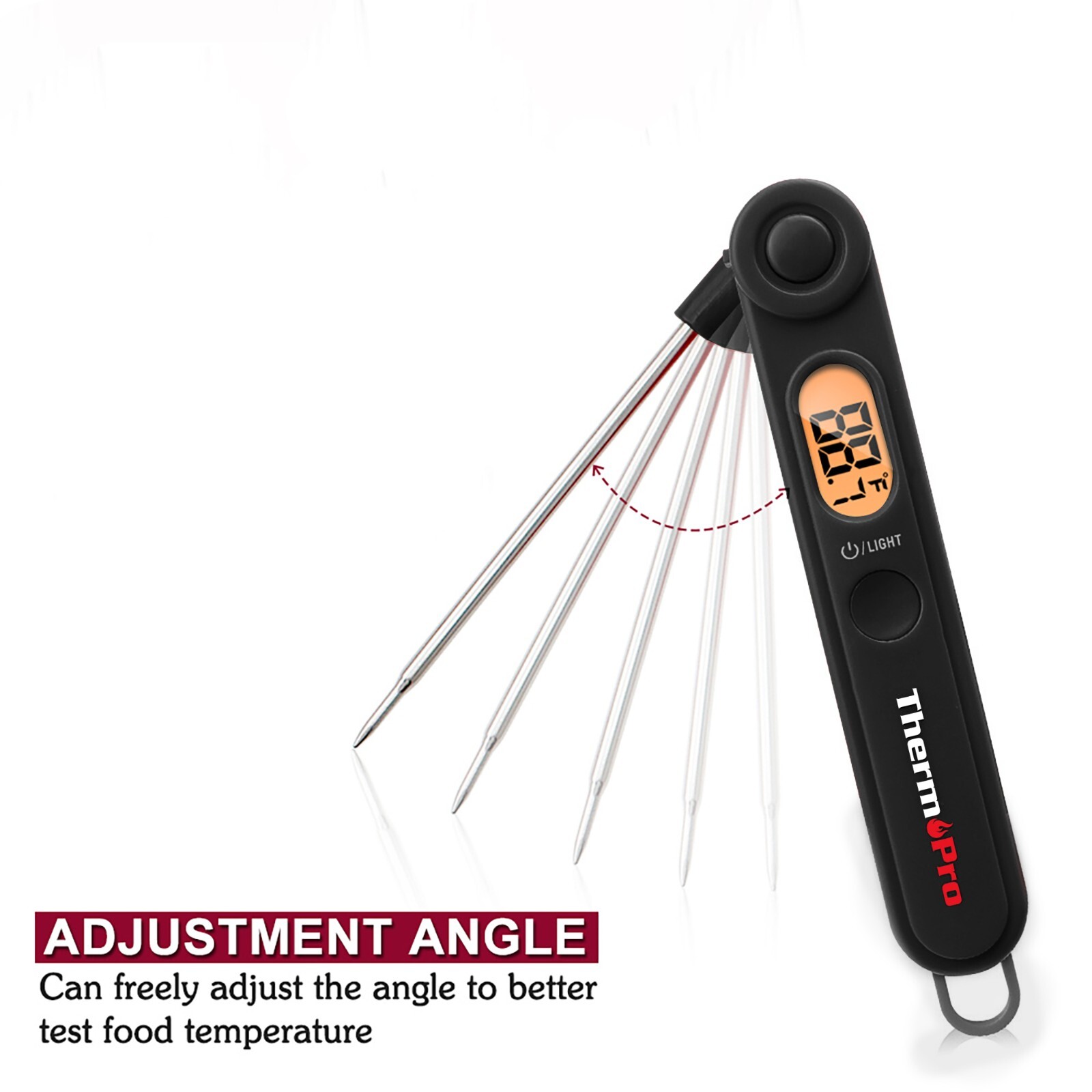 ThermoPro TP03BW Instant Read Digital LCD Magnet Meat Thermometer For BBQ Smoker