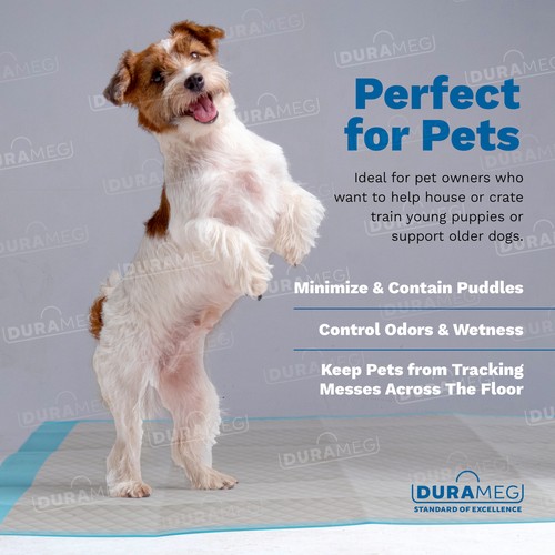 Chucks Pads [150-Pads] Underpads 23x36 Bed & Pee Pads | Puppy Pads | Chux Pads