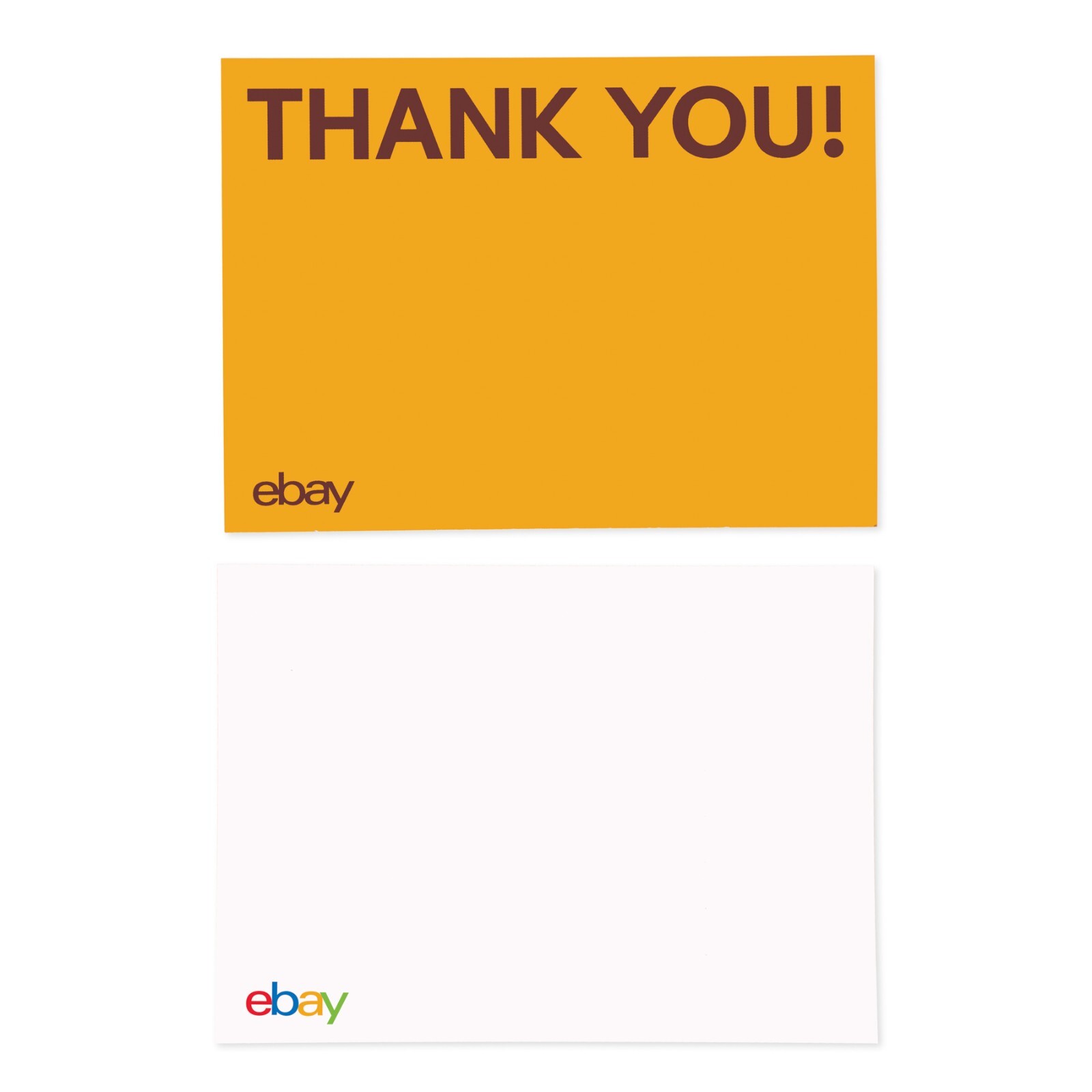 NEW Thank You Cards – Red, Blue, Green and Yellow