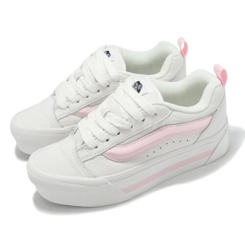 Vans Knu Stack Белая розовая мужская повседневная обувь унисекс на платформе VN000CP6YL7