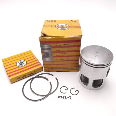 Yamaha RXS RX-S Piston + Ring + Clip OS 0.75 NOS