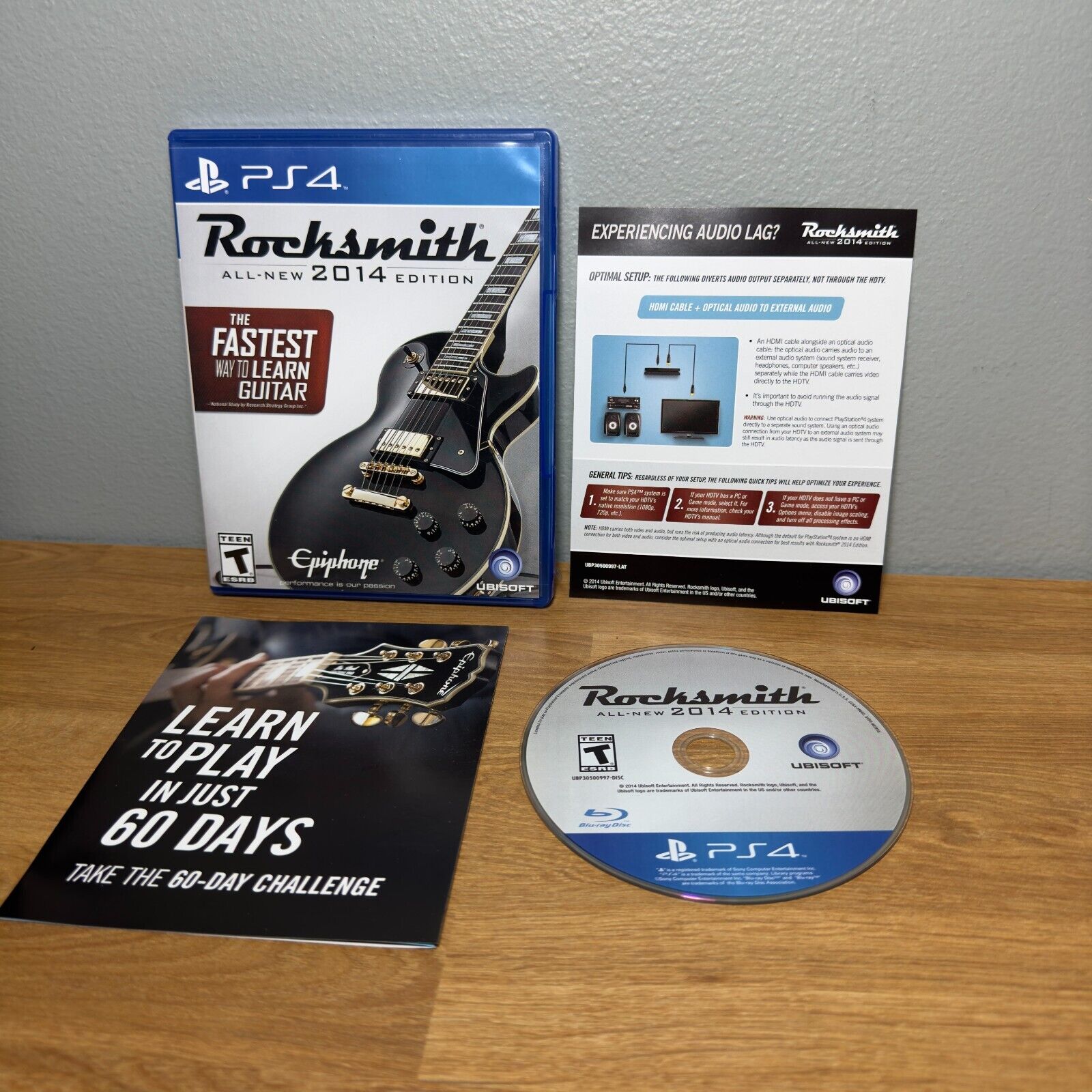 Rocksmith 2014 Edition (Sony PlayStation 4, 2014) With