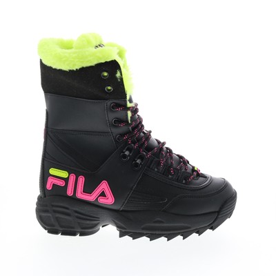 Fila Disruptor Boot 5HM00564-044 Женские повседневные модельные ботинки из черной кожи 9