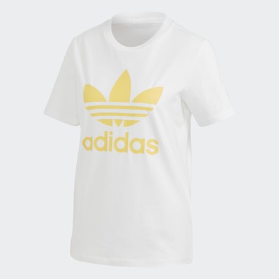 

Женская футболка с трилистником adidas Originals