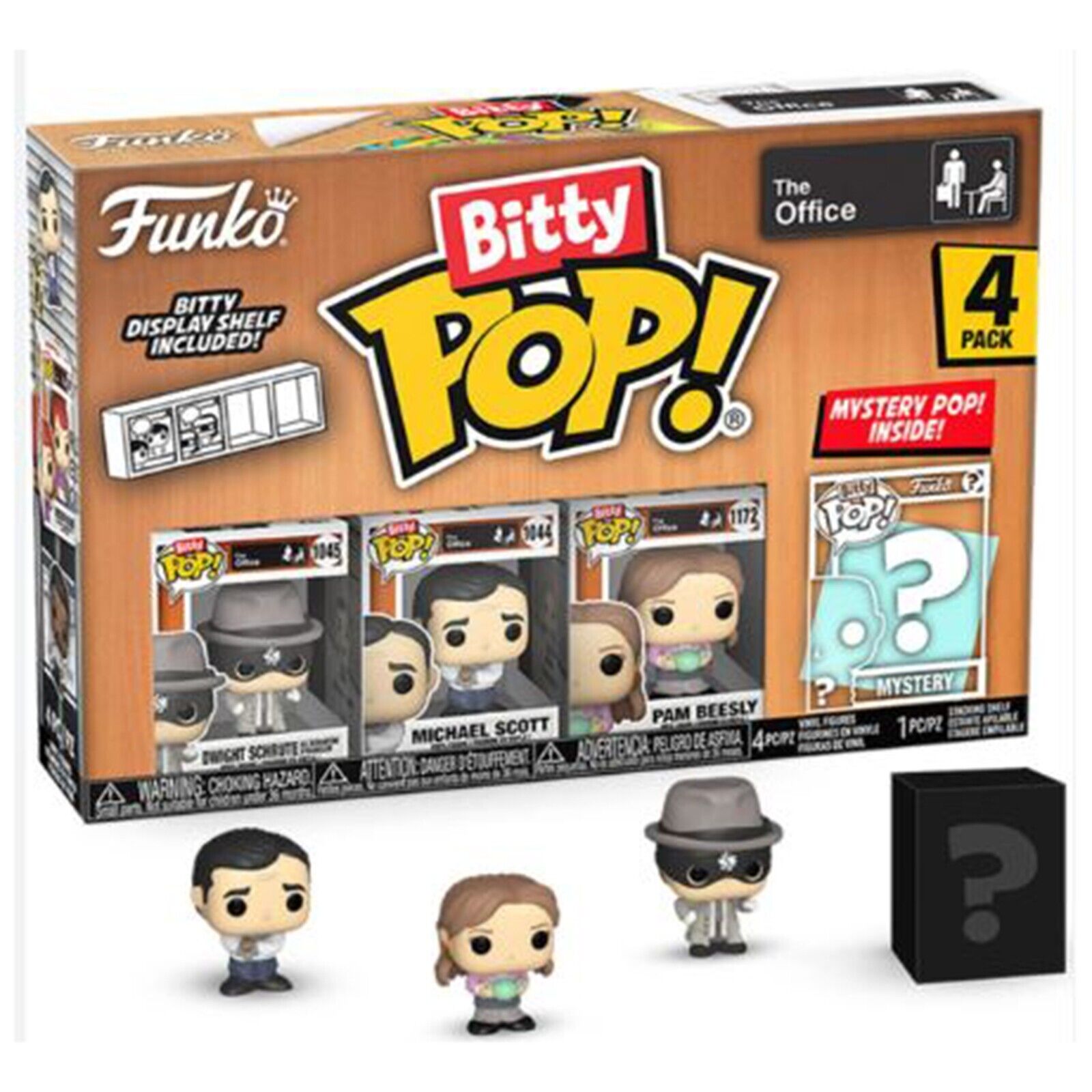 Набор виниловых фигурок Funko The Office, Битти ПОП, Дуайт-душитель, НОВЫЙ