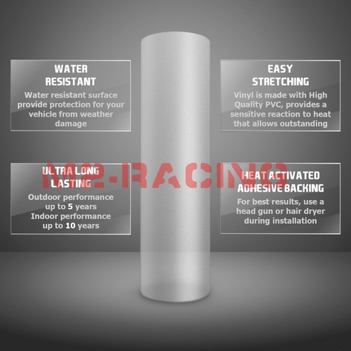 【Frosted Film】 Glass Home Bathroom Window Security Privacy Sticker #4001