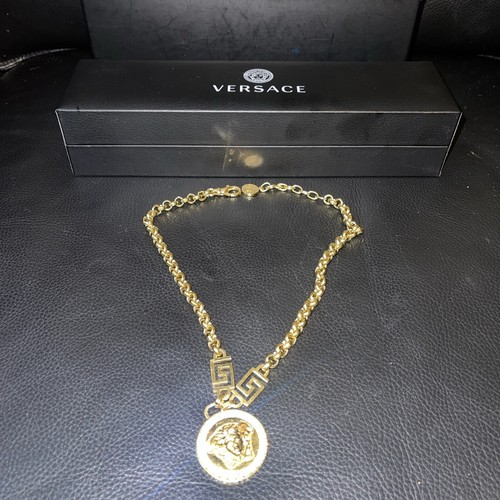 versace La Medusa Greca necklace women | eBay