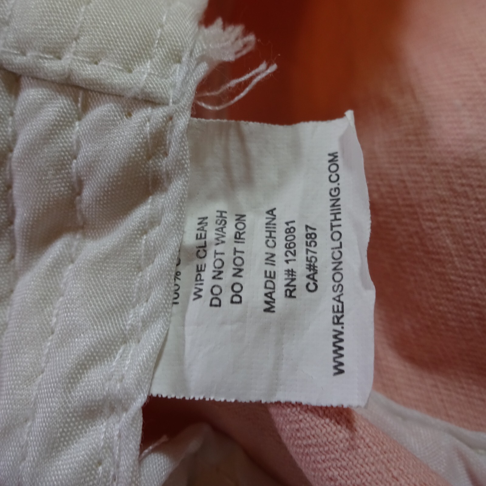 Urban Outfitters coral Bucket Hat 100% Cotton UO-76 Label 126081