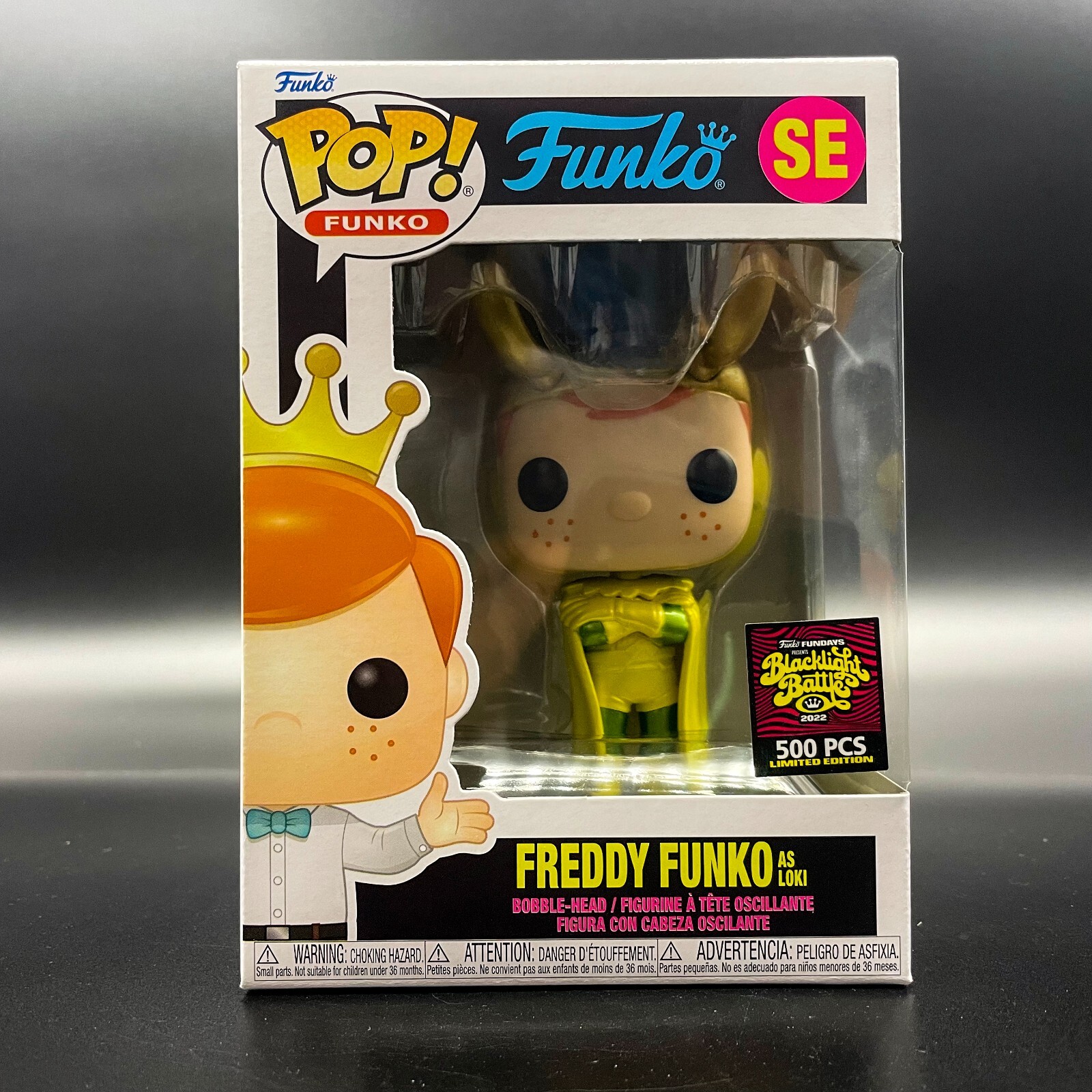 Loki Freddy Funko - 2022 SDCC & Fundays Exclusive - LE 500