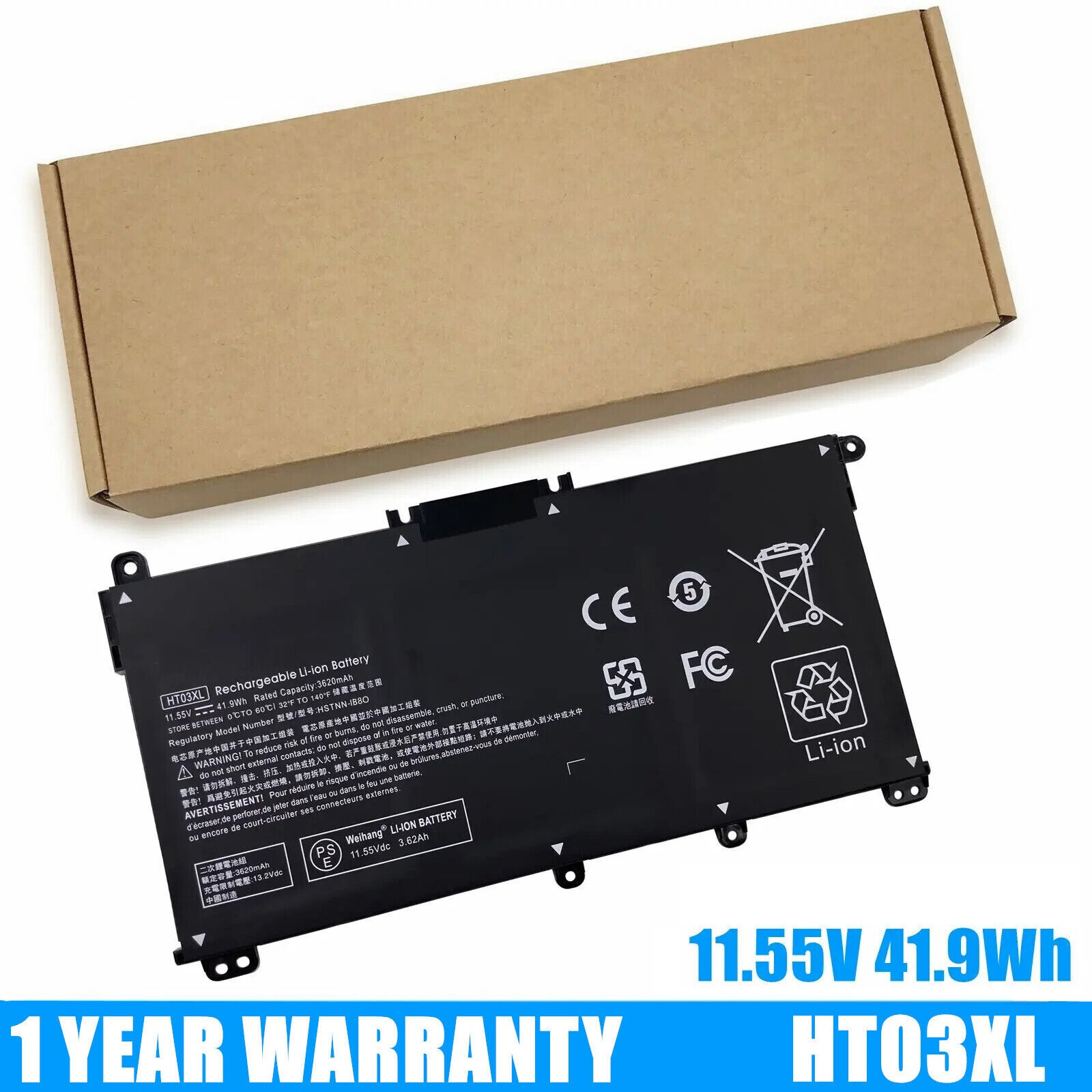 OEM Battery For HP Pavilion 14-CK 14-CM 14-DH 14M-DH 14-DF 14-DQ