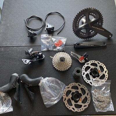 shimano complete hydraulic brake set clean br m447 bl 506 deore slx xt xtr 294796771174