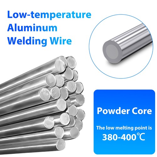 20Pcs Aluminum Melt Welding Rods Low-Temperature Flux-Cored Wire Brazing 1.6mm