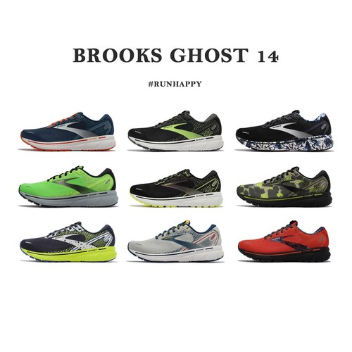 

Мужские беговые кроссовки Brooks Ghost 14 Runner Cushion Pick 1, Multicolor, Ghost 14