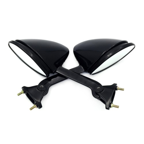 Smoke & Mirrors V1  黒 Mirrors For KAWASAKI ZZR-1400 ZZR 1400 ZX-14 ZX14 2006-2016
