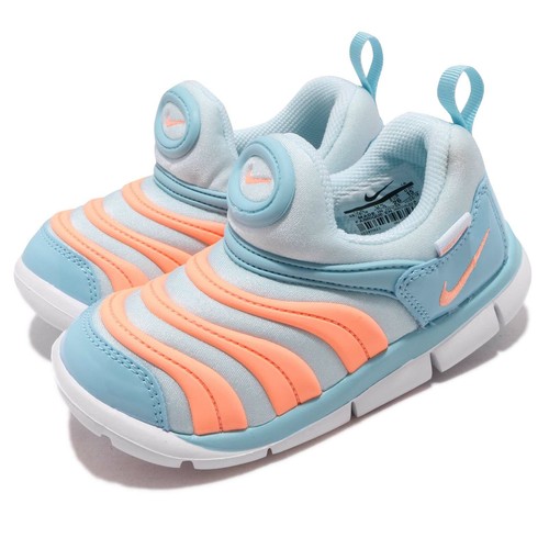 

Обувь для малышей Nike Dynamo Free TD Topaz Mist Orange Pulse 343938-429, Синий, Dynamo Free Td