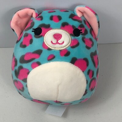 Squishmallows Chelsea The Leopard Mini Plush 5''  Stuffed Squishmallow New