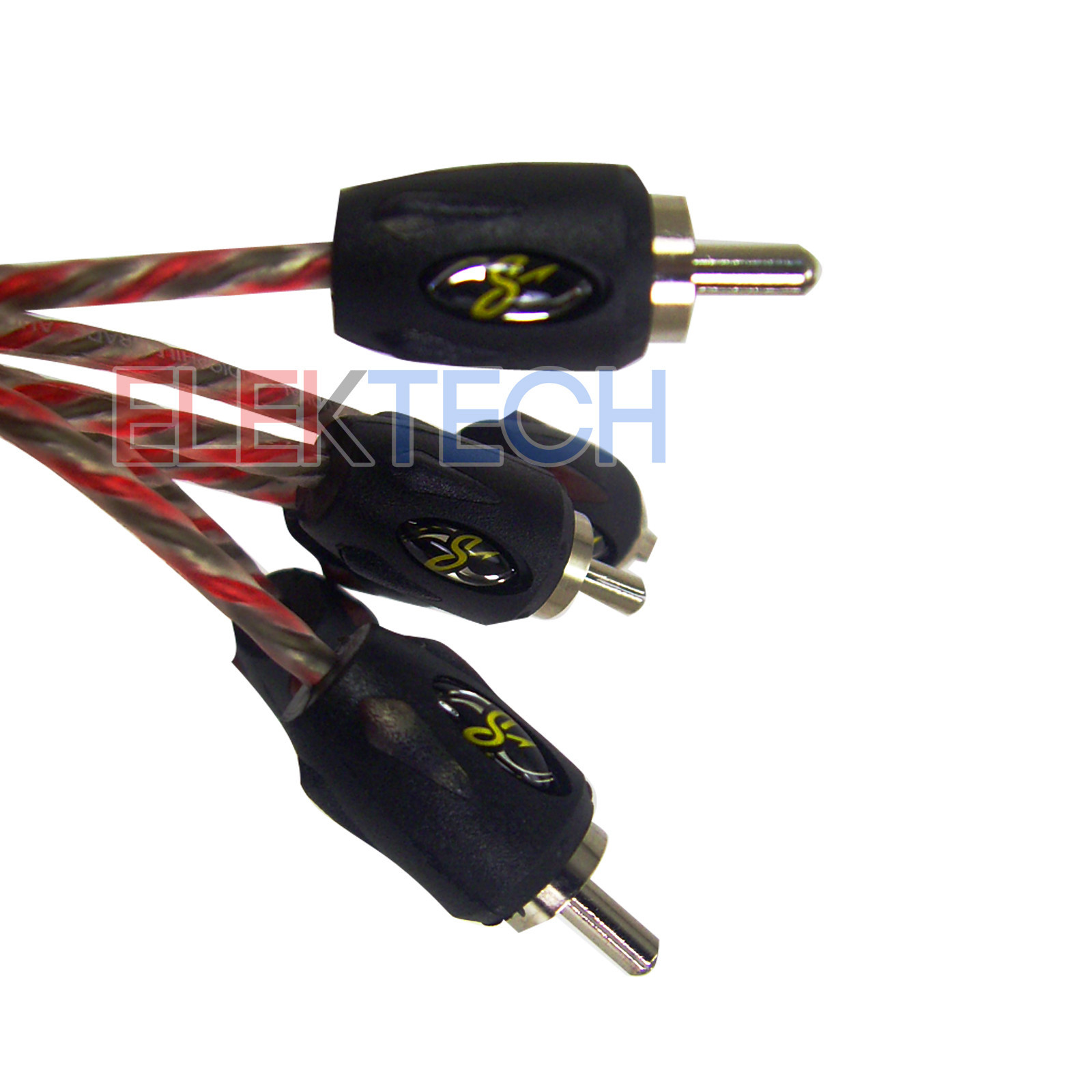 Stinger SI4617 RCA Interconnect Audio Cable 6 Channels 17 ft 4000 Series Stereo
