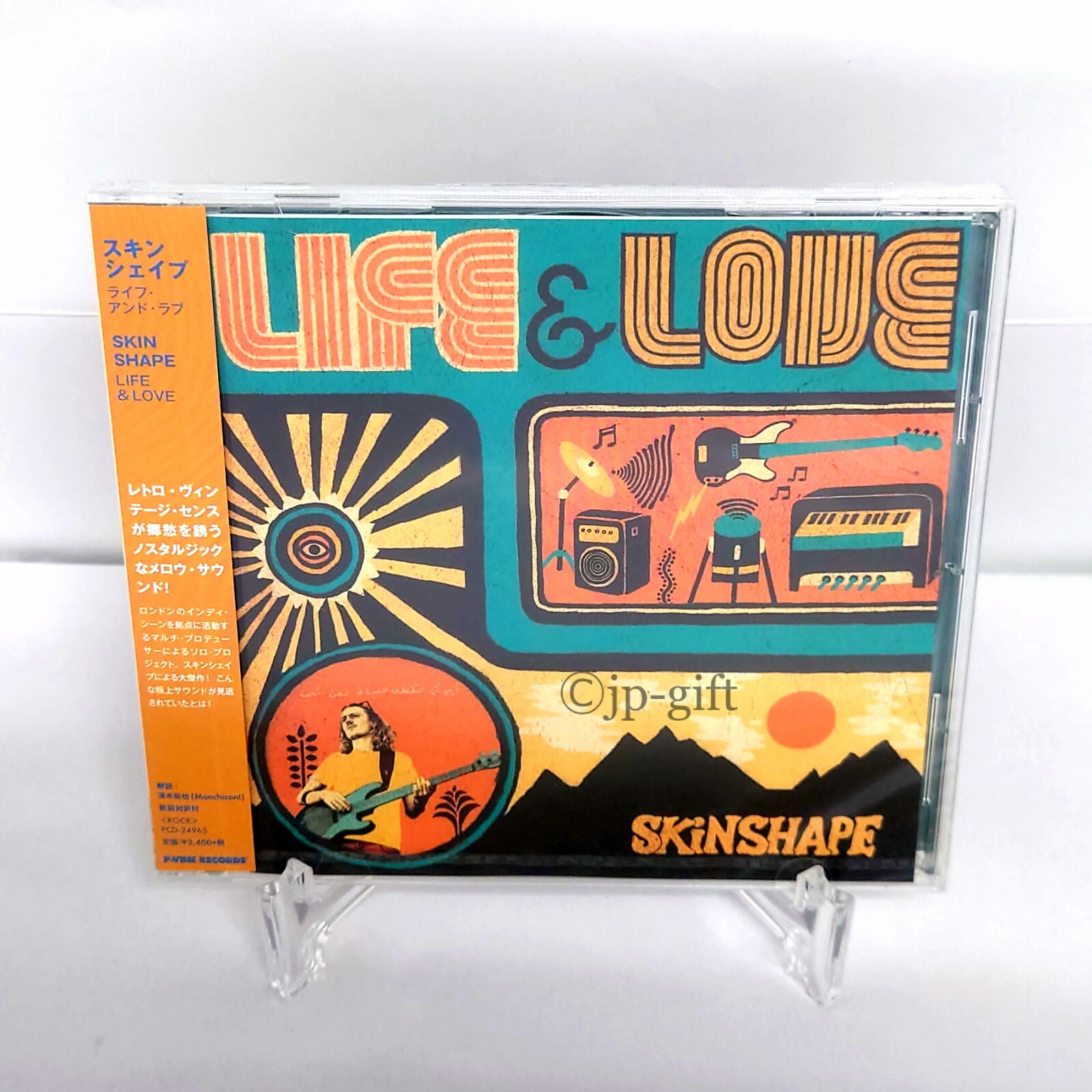 Skinshape LIFE AND LOVE Japan Music CD Bonus Track