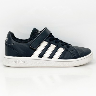 

Черные повседневные кроссовки Adidas для мальчиков Grand Court EF0108, размер 2, Черный, Grand Court