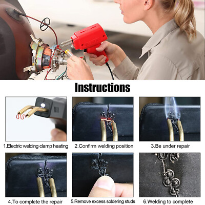 500Pcs Hot Stapler Staples Repair Kit For Plastic Welder Gun Car Bumper Fender