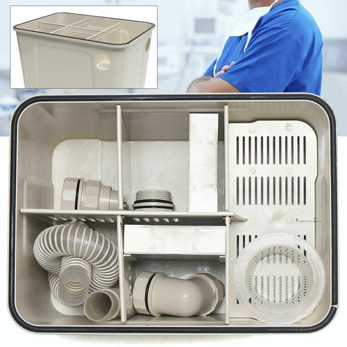 NEW Dental Lab Plaster Trap Plaster Filter Gypsum Separator Dental Clinic Sink