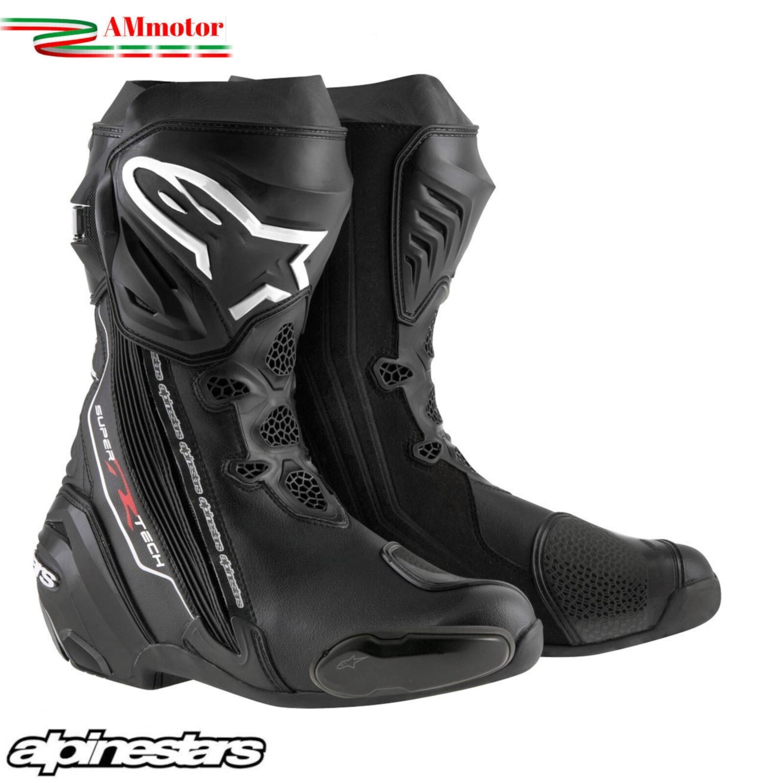 Boots Alpinestars Supertech R Vented Black N 42 8 Racing