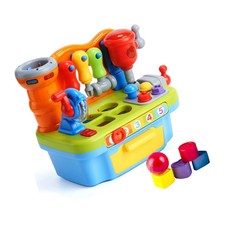 Woby Multifunctional Musical Learning Tool Workbench Toy 