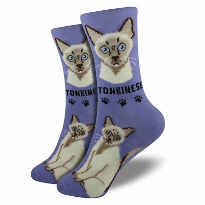 Tonkinese Cat Socks