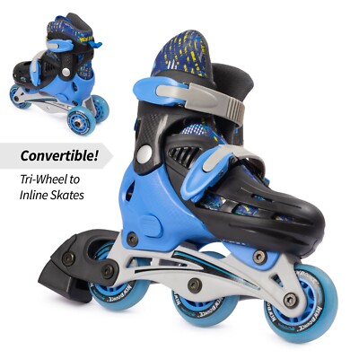 New Bounce Roller Skates, Convertible Size US 8-11 Without Original Box