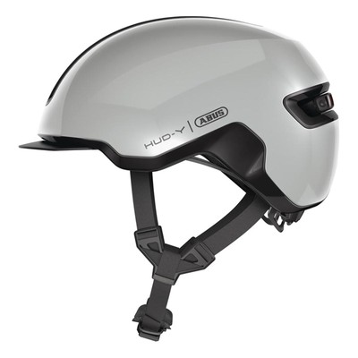 Abus Hud-Y Helmet - Large - 59 - 62cm - Race Grey 952074