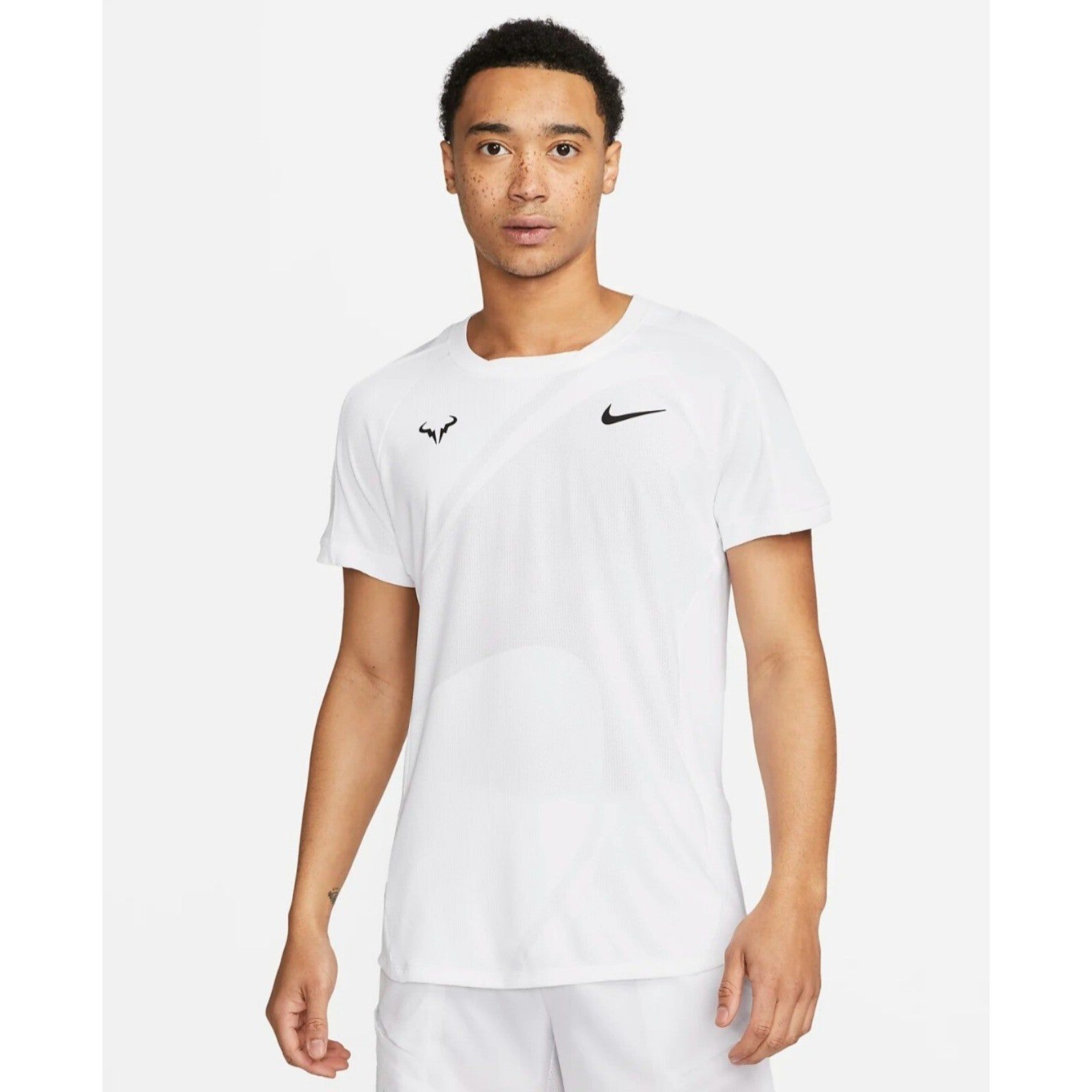 Rafa Men s Nike Dri Fit ADV Short Sleeve Tennis Top Rafa Size XL DV2877 100 eBay