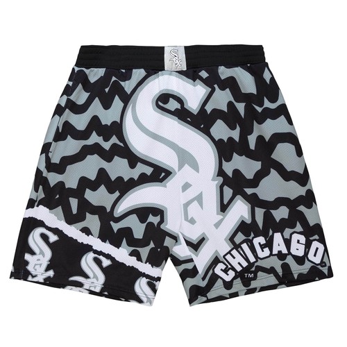 

СУБЛИМАТИРОВАННЫЕ ШОРТЫ MITCHELL - NESS MLB JUMBOTRON 2.0 CHICAGO WHITE SOX, Black/white