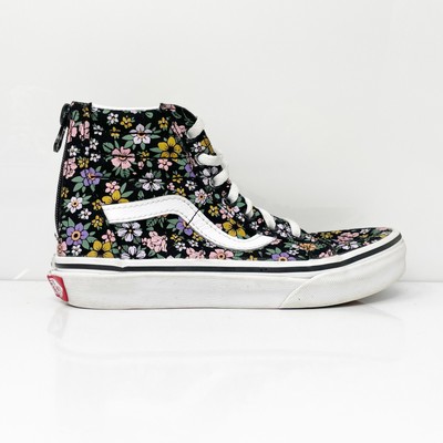 Vans Girls Sk8 Hi 721356 Многоцветная повседневная обувь Кроссовки Размер 13,5