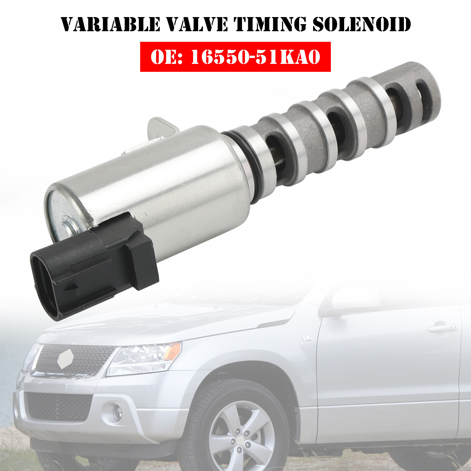 Variable Valve Timing VVT Solenoid for Suzuki Grand Vitara 2.4L 16550-51KA0 US Variable Valve Timing VVT Solenoid for Suzuki Grand Vitara 2.4L 16550-51KA0 US