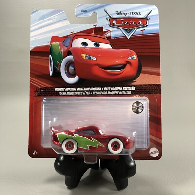 2022 Disney Pixar Cars RUSTEZE LIGHTNING MCQUEEN V2 Owen Wilson Metal 1:55 NEW