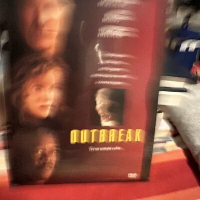Outbreak (DVD, 1997, Snap Case) Dustin Hoffman, Rene Russo