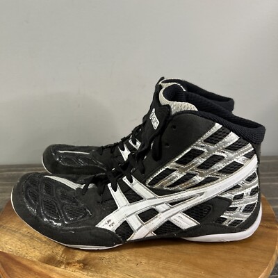 Asics Split Second Men's Size 10 Wrestling MMA Grappling Shoes Blue Silver J203Y