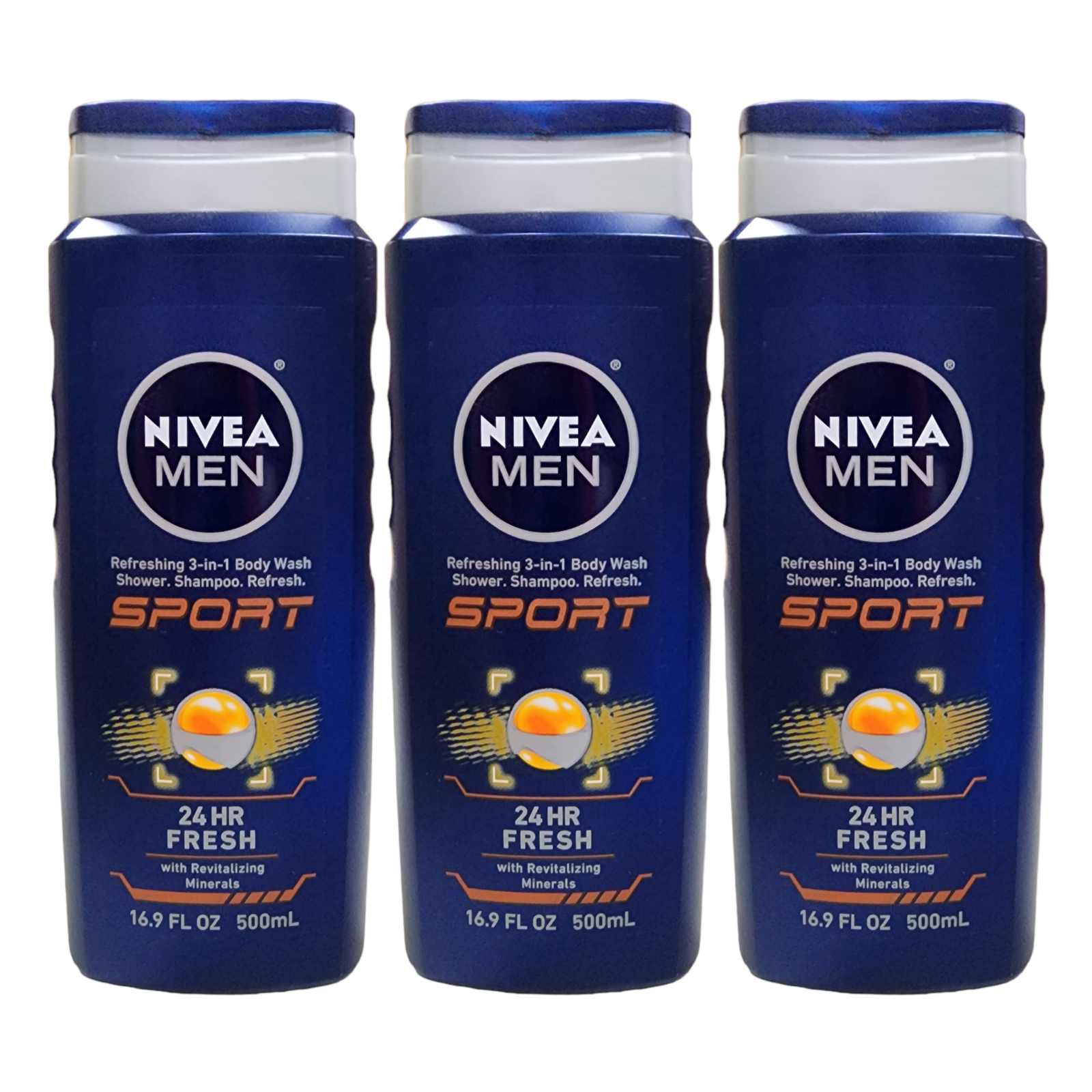 With Revitalizing Minerals 16.9 Fl Oz Pack Of 3