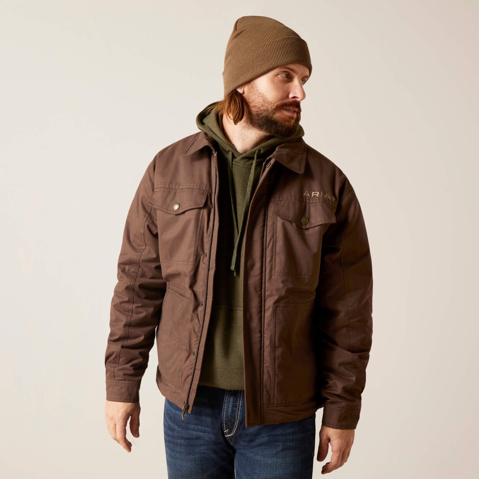 Ariat Men's Grizzly 2.0 Canvas Conceal and Carry Jacket -10046385